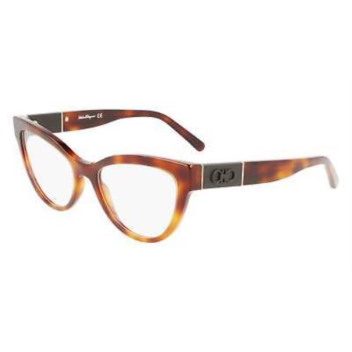 Salvatore Ferragamo SF2920-214-52 Brown Eyeglasses