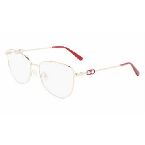 Salvatore Ferragamo SF2214-712-55 Gold Eyeglasses
