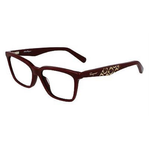 Salvatore Ferragamo SF2904-601-54.9 Red Eyeglasses