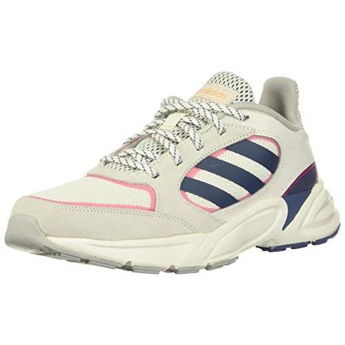 Adidas Women`s 90s Valasion Sneaker - Choose Sz/col Cloud White/Tech Ink/Real Pink