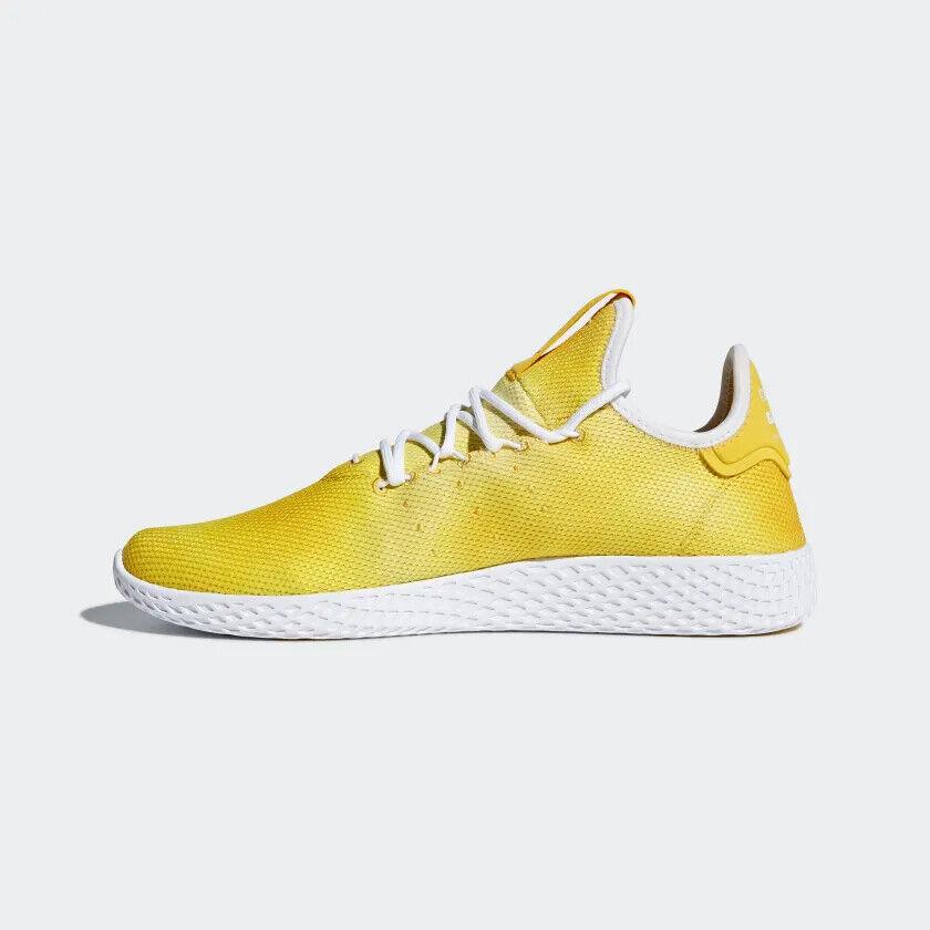 Adidas Pharrell Williams HU Men`s Yellow Tennis Shoes BS35 | - Adidas shoes - Yellow | SporTipTop
