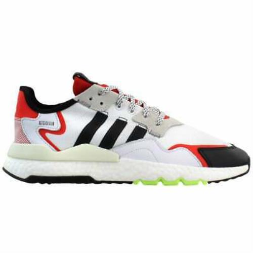 Adidas EH1293 Nite Jogger Mens Sneakers Shoes Casual - White - White