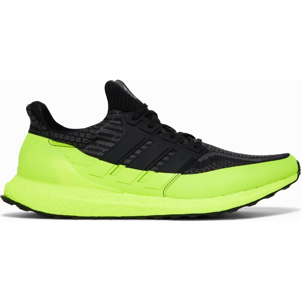 Adidas Ultraboost 5.0 Dna Black Solar Yellow Volt Neon Athletic Running Shoes