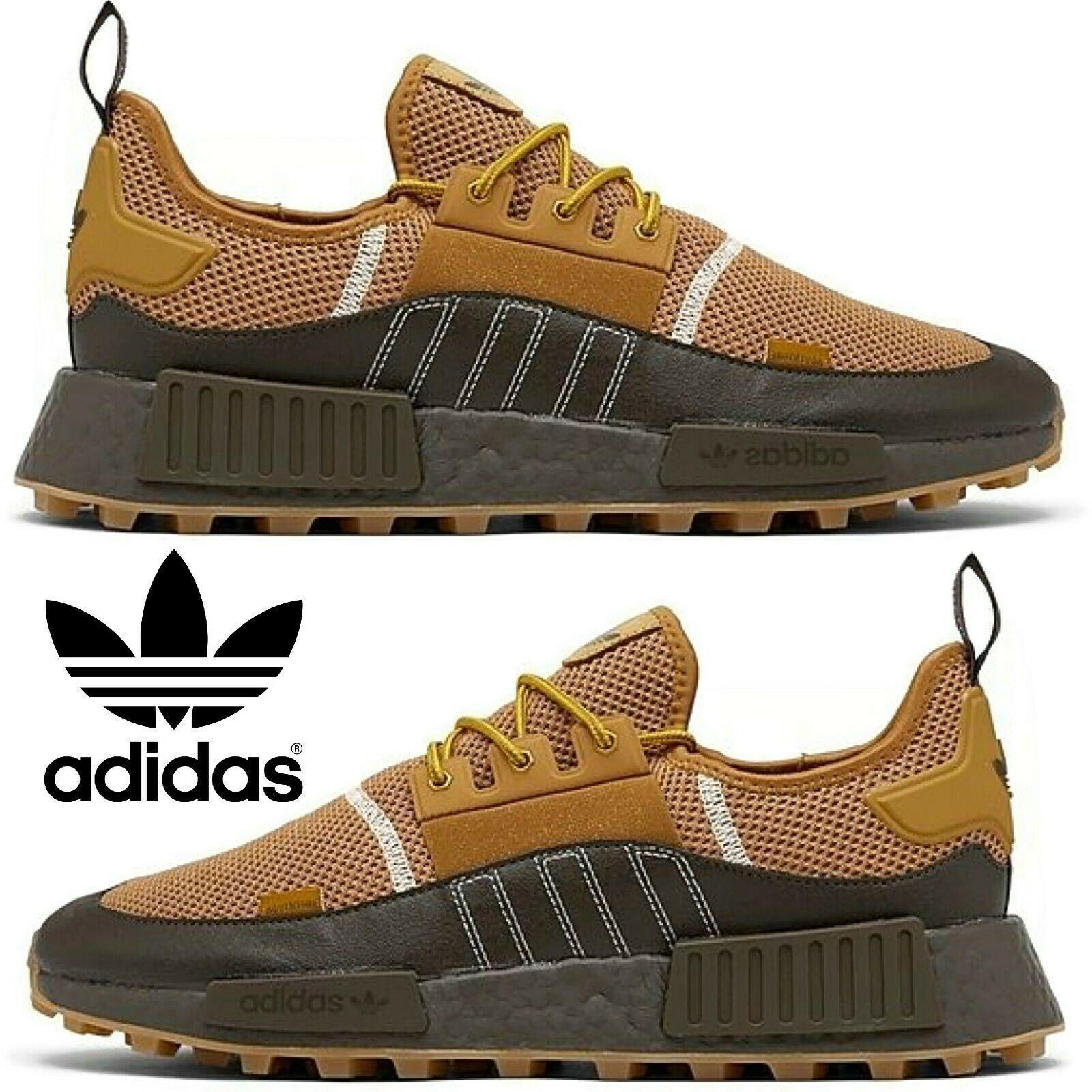 Adidas Originals Nmd R1 Men`s Sneakers Running Shoes Gym Casual Sport Brown