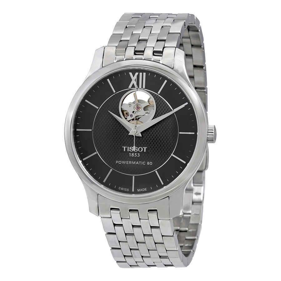 Tissot Tradition Automatic Black Dial Men`s Watch T0639071105800