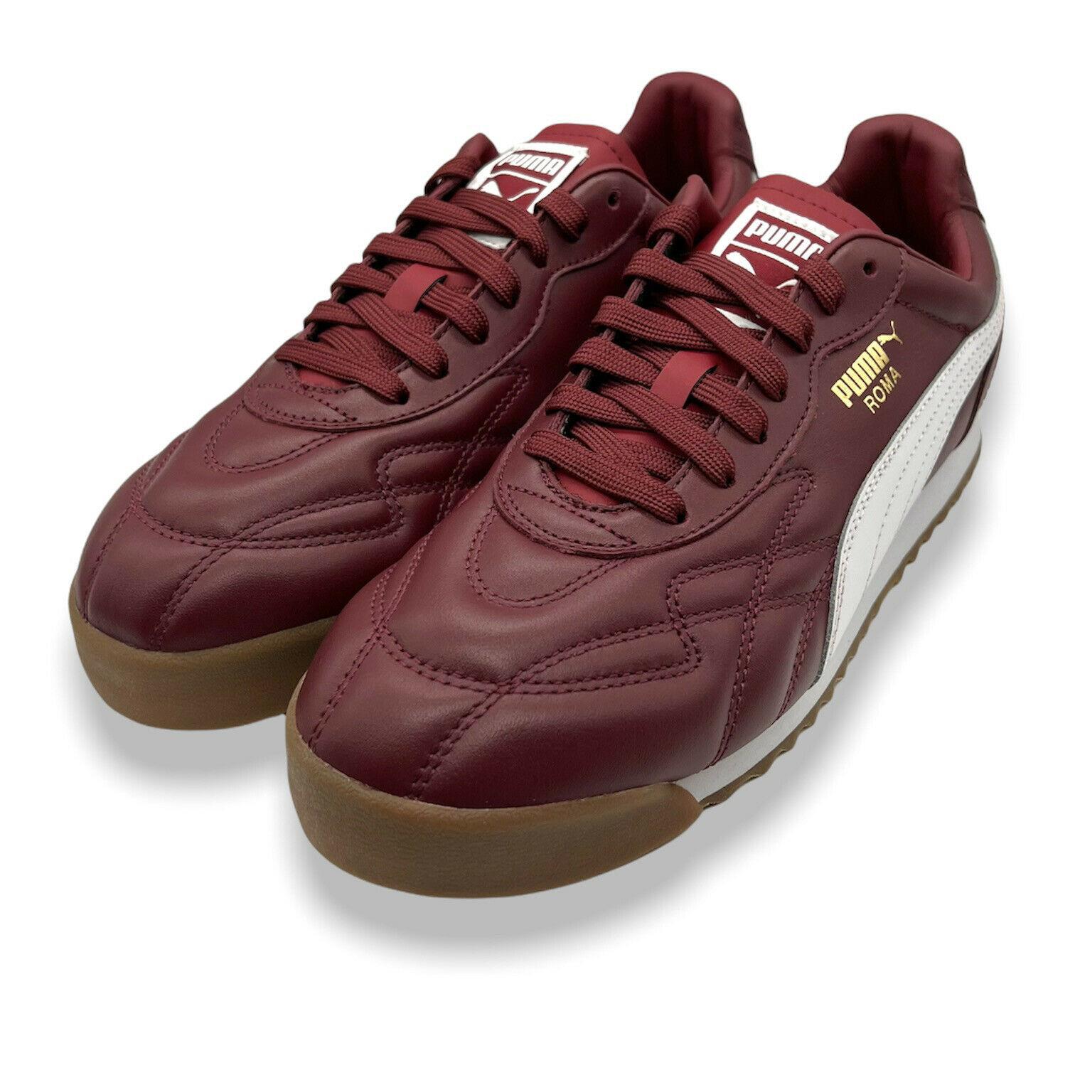 puma roma burgundy