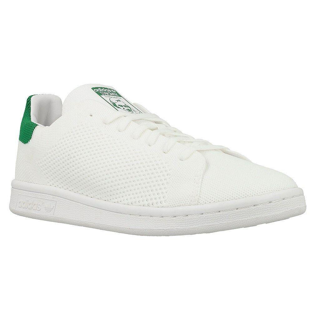 Adidas Stan Smith Primeknit S75351 Unisex Kids White Sneaker Shoes US 5 BS134