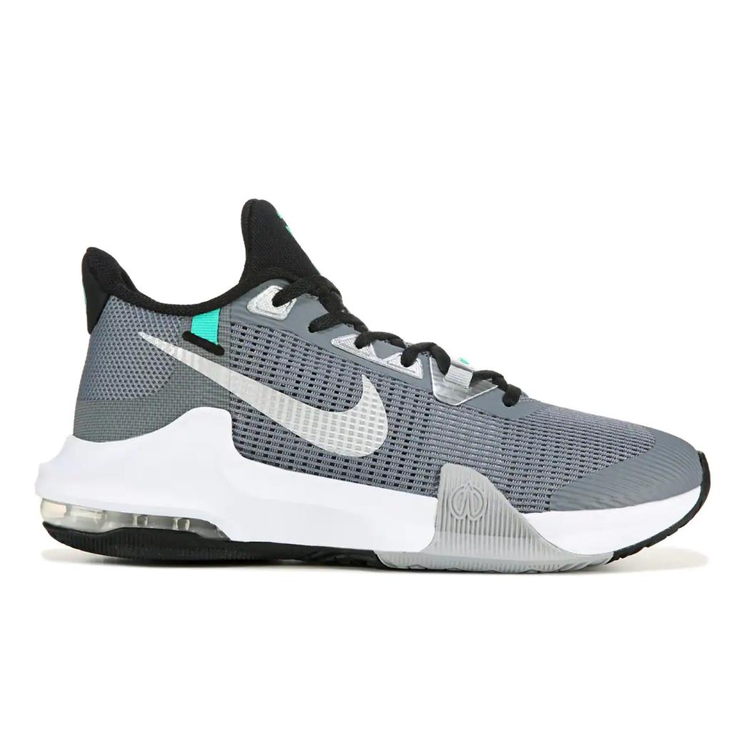Nike Air Max Impact 3 Grey Green White Shoes Mens All Sizes - Grey