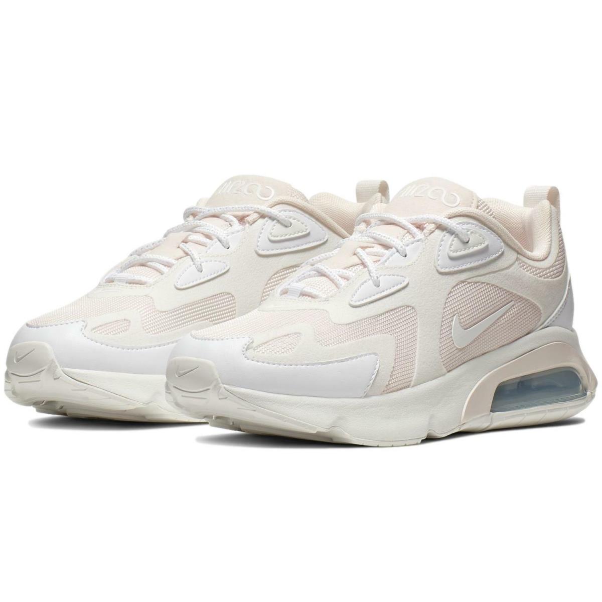 Nike Women`s Air Max 200 `light Soft Pink` Shoes AT6175-600 - Light Soft Pink/White