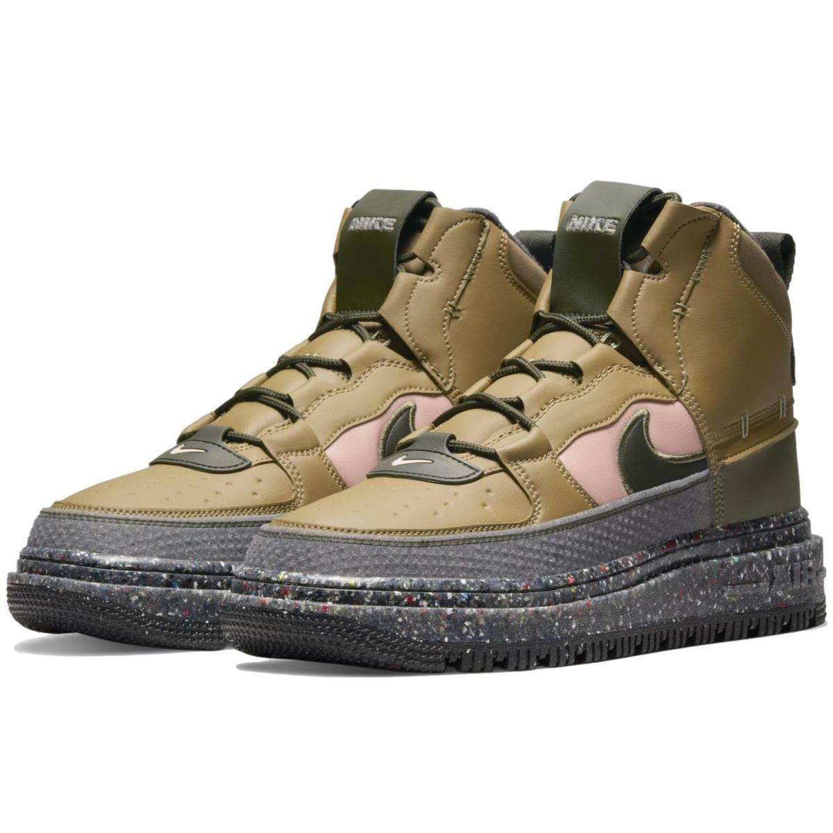Nike Air Force 1 Boot NN `brown Kelp Crater` Shoes Boots DD0747-300 - Brown Kelp/Sequoia