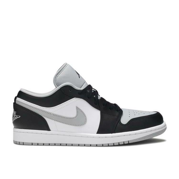 black low top jordans mens