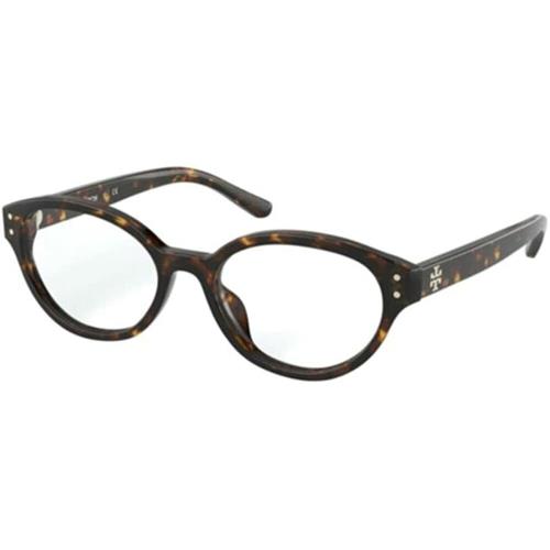 Tory Burch Womens TY2105 U Faux Tortoise Oval Poly Plastic Glasses 8009-4