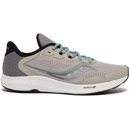 Saucony Men`s Freedom 4 Running Shoes Stone/alloy 10 D M US