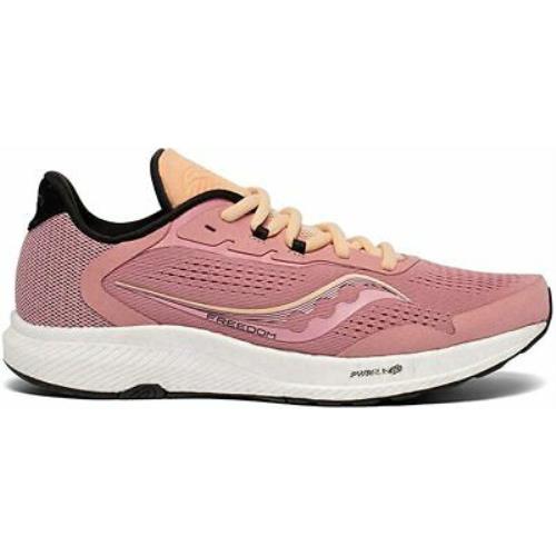 Saucony Women`s Freedom 4 Running Shoes Rosewater/sunset 9 B M US