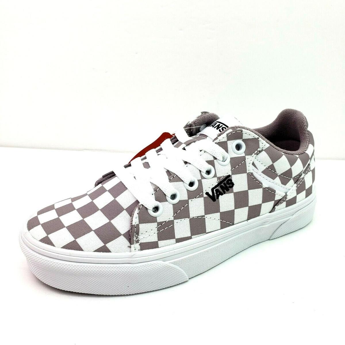 checkered vans size 5.5