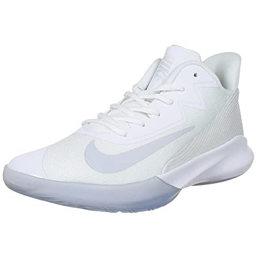 Nike Unisex-adult Precision Iii Basketball Shoe - Choose Sz/col Blanco Pure Platinum Clear