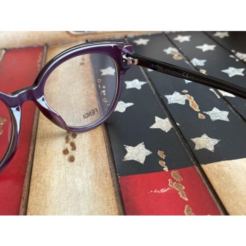 Fendi eyeglasses  - Black , Black Frame, 807 Black Manufacturer 3
