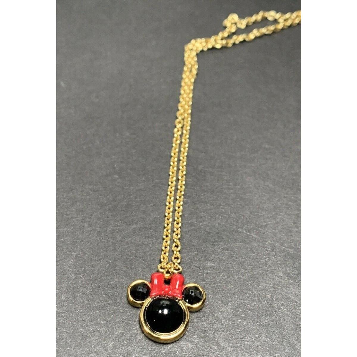 Kate Spade Disney Minnie Mouse Mini Pendant Necklace Jewelry