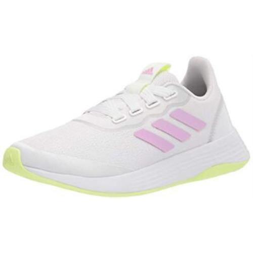 Adidas Womens QT Racer Sport White/lilac/yellow 11