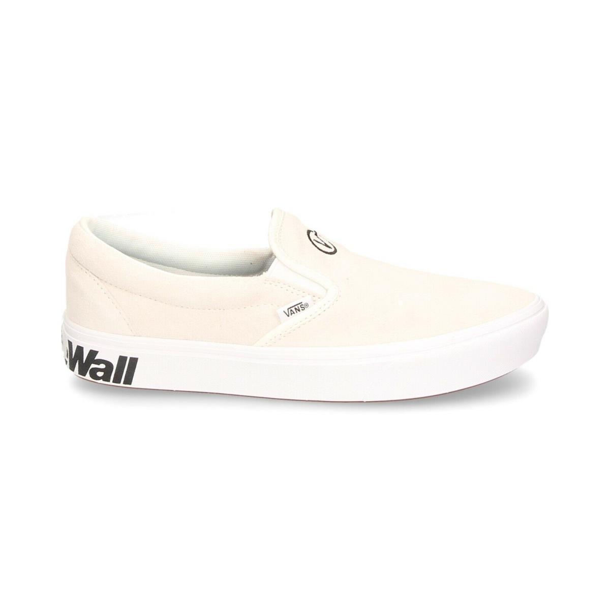 Vans VN0A3WMDVX71 Men`s Distort White Comfycush Slip-on Shoes FB54 - White