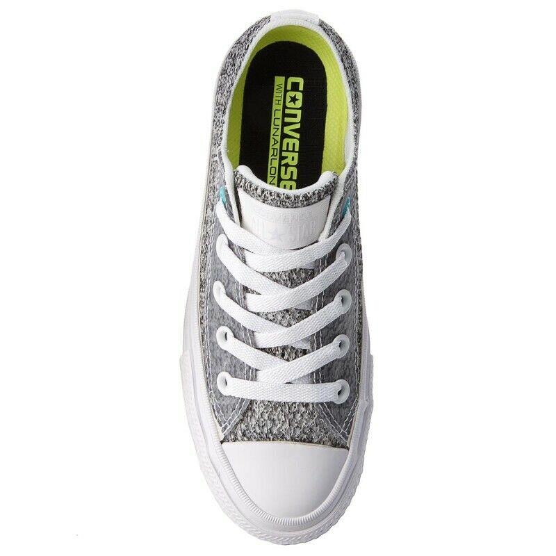 mens silver converse shoes