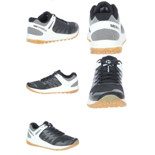 Merrell Nova 2 Solution Dye Black Sneaker Hiker Shoe Men`s US Sizes 7-15
