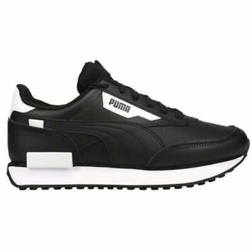 Puma Future Rider Contrast Mens Sneakers Shoes Casual - Black - Size 6 M