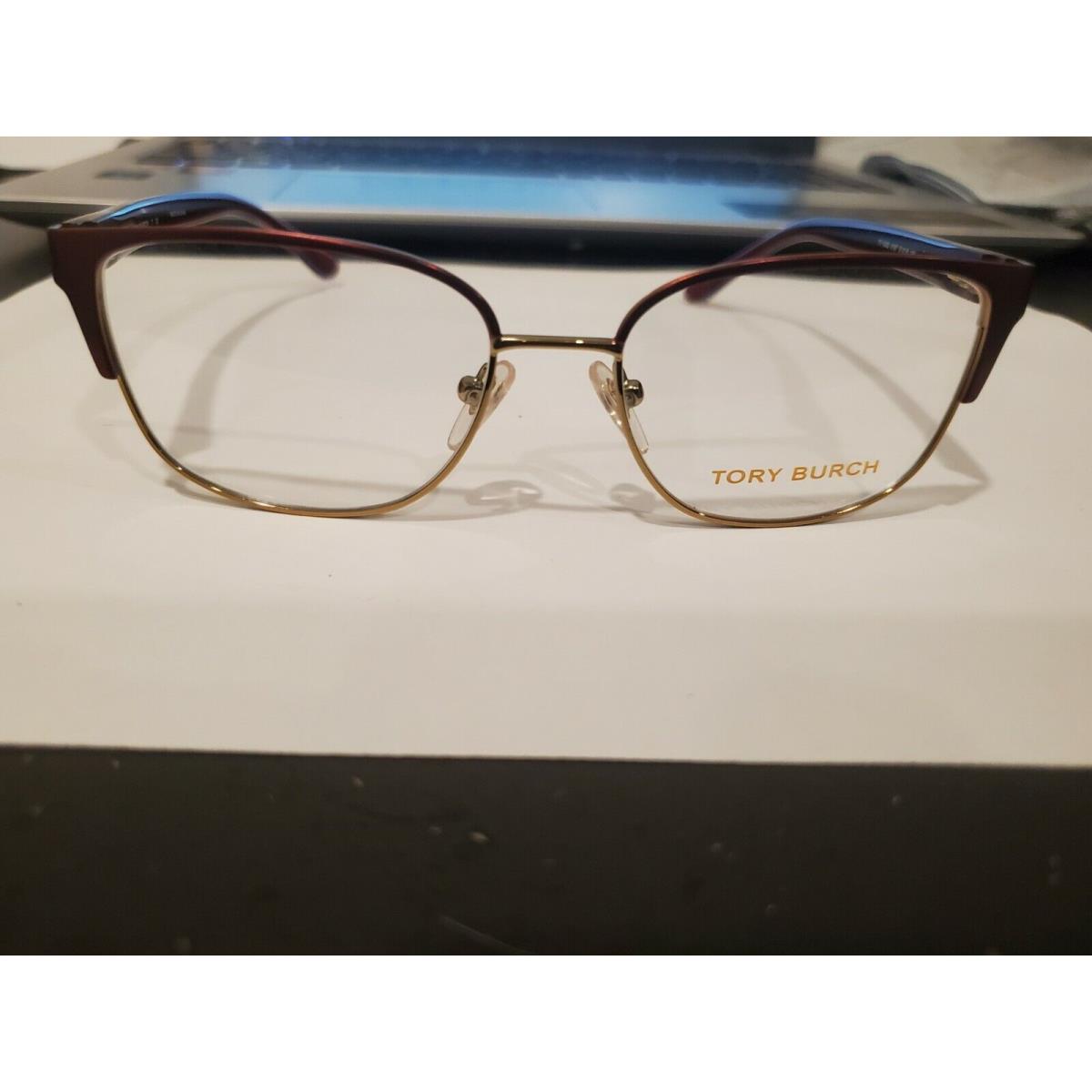 Tory Burch TY 1052 3197 Violet Gold Eyeglasses 51 16 135MM B35MM Perfect