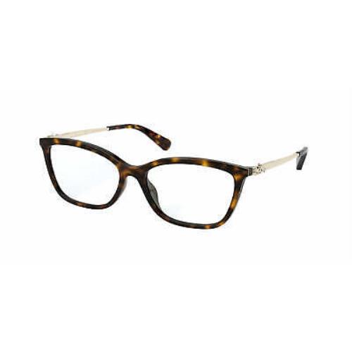 COACH-HC6146U 5120 Cateye Eyeglasses Dark Tortoise | 005100315306 ...