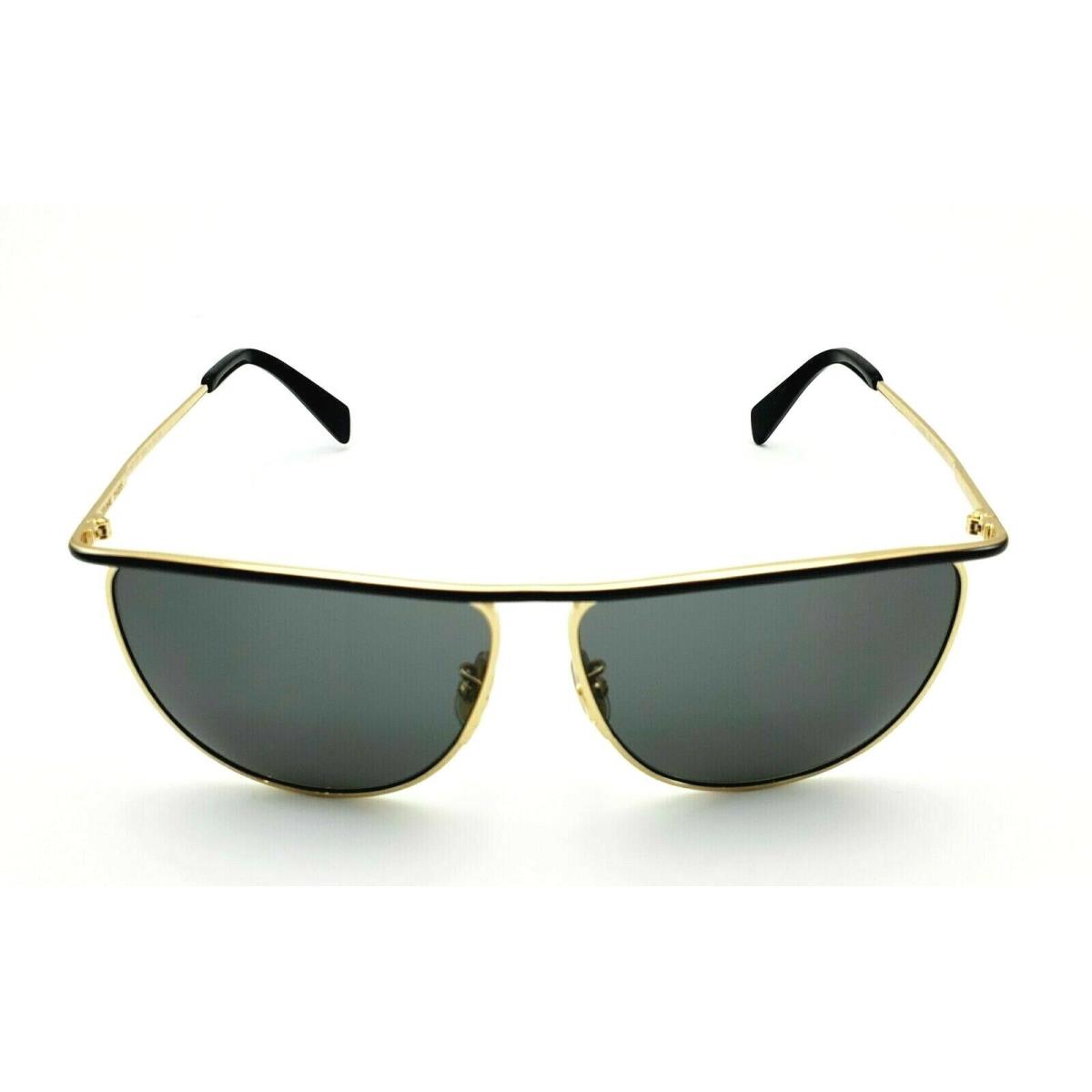 Celine Paris CL40098U 01A Black-gold/gray Sunglasses 60-12