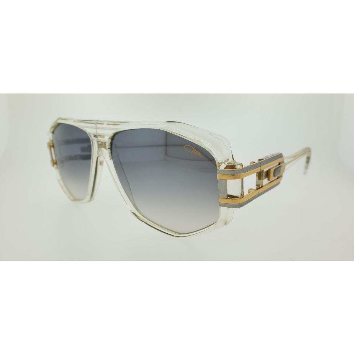 Cazal Sunglasses 163 065 59MM Crystal Gold Frame Silver Mirror Grey Gradient Len