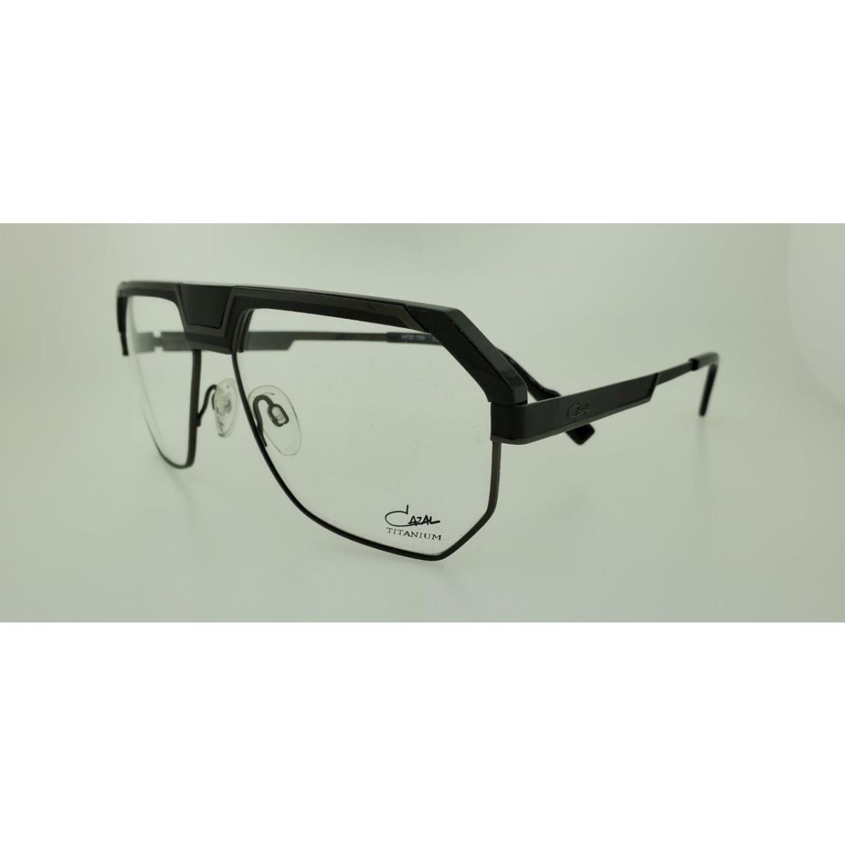 Cazal 790 002 61MM Shiny Black Frame with Clear Demo Lenses