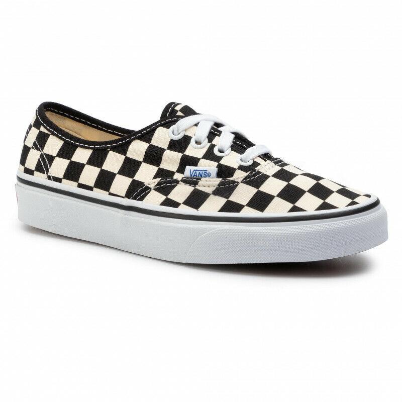 Vans VN000W4NDI01 Men`s Black White Checkerboard Skate Shoes FB47