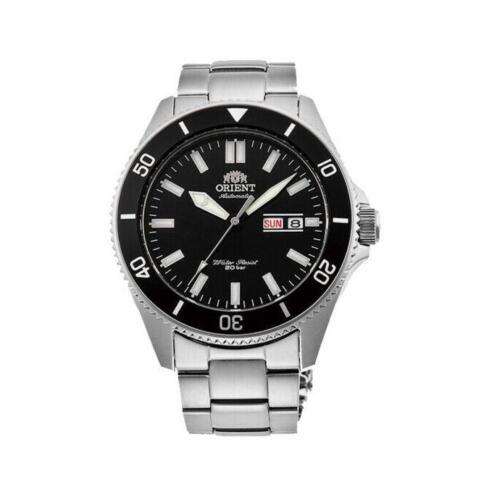 Orient RA-AA0008B19A Men`s Kano Stainless Steel Black Dial Automatic Dive Watch