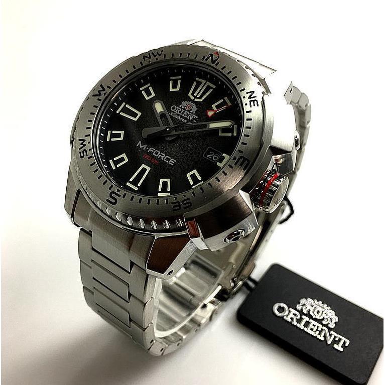 Orient Watch RA-AC0N01B10B M-force Acon Men`s Diver`s Automatic Sapphire Crystal