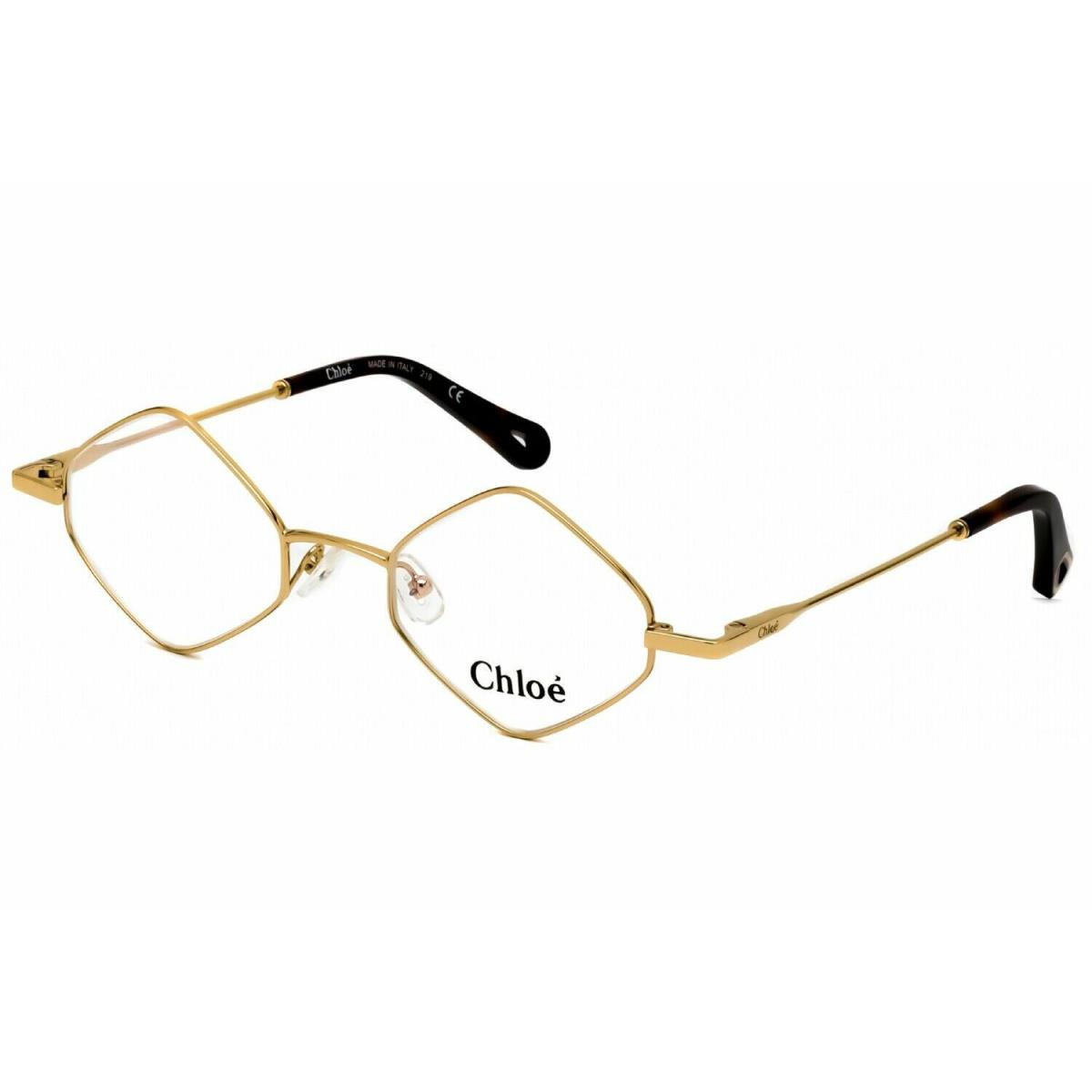 Chloé Chloe Unisex CE2158-717 Yellow Gold Eyeglasses / Optical -46mm
