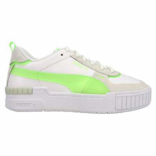 Puma Cali Sport Pop Womens Sneakers Shoes Casual - Green White