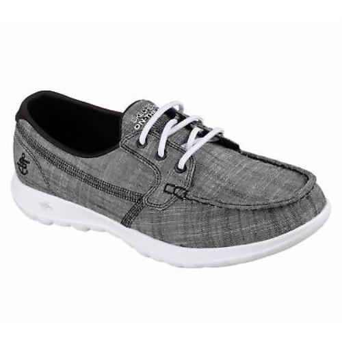 Skechers shoes WALK LITE - Black, White, Grey 0