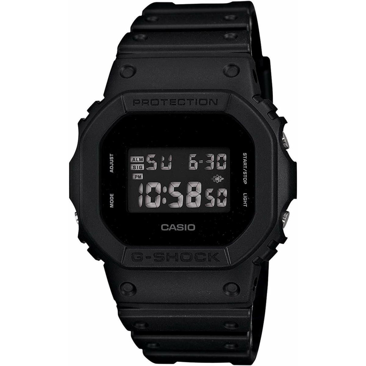 Casio G-shock DW-5600BB-1 Black Resin Digital Men`s Watch