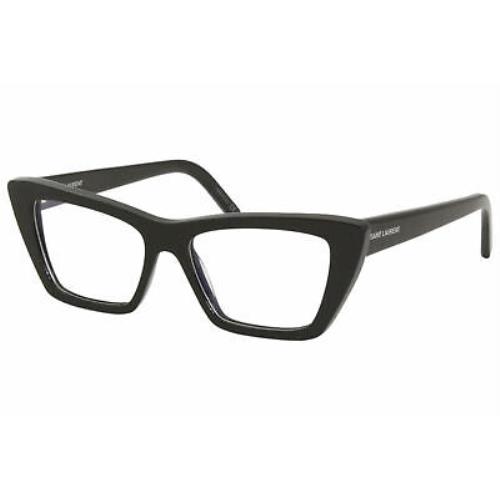 Saint Laurent New-wave SL291 001 Eyeglasses Women`s Black Optical Frame 51mm