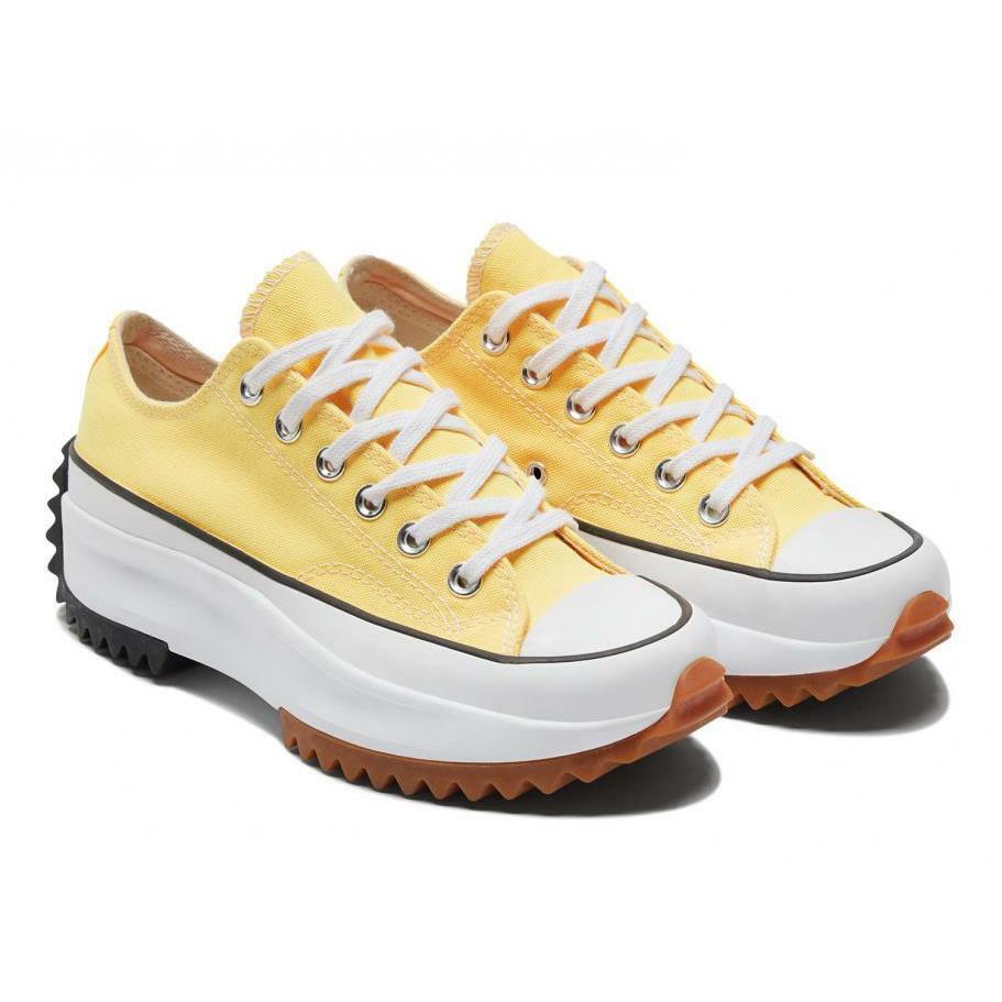 Converse Run Star Hike OX 170778C Men`s Yellow Platform Sneakers Shoes HS346 - Yellow