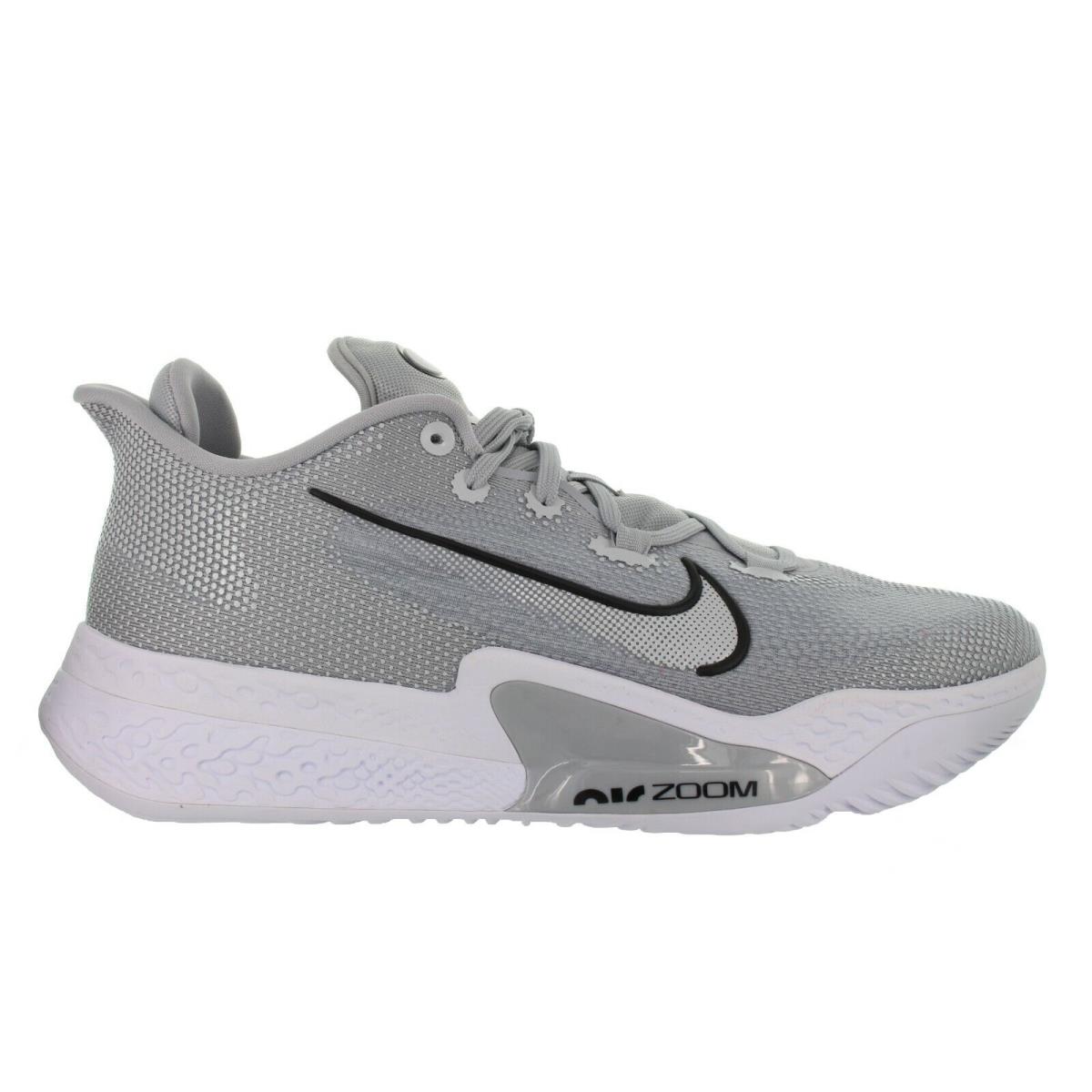 Nike Men`s Air Zoom BB Ntx TB Promo Wolf Grey Basketball Shoes Multiple Size - Wolf Grey, Black, White