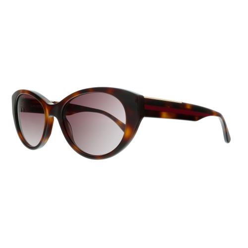 Lacoste L912S 214 Havana Oval Sunglasses