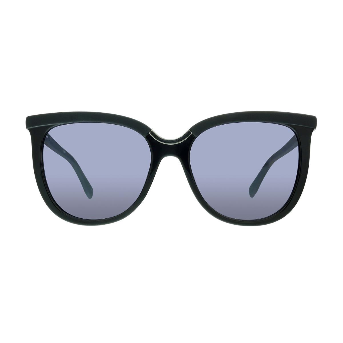 Lacoste L825S 001 Black Oval Sunglasses