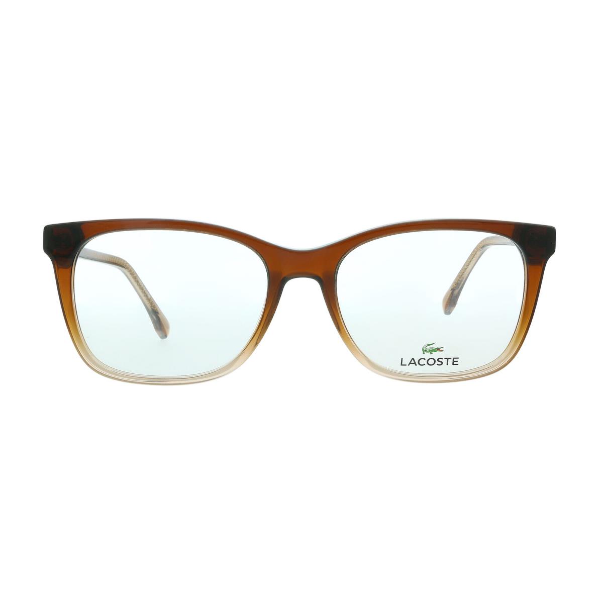 Lacoste L2870 210 Brown Gradient Modified Rectangle Eyeglasses