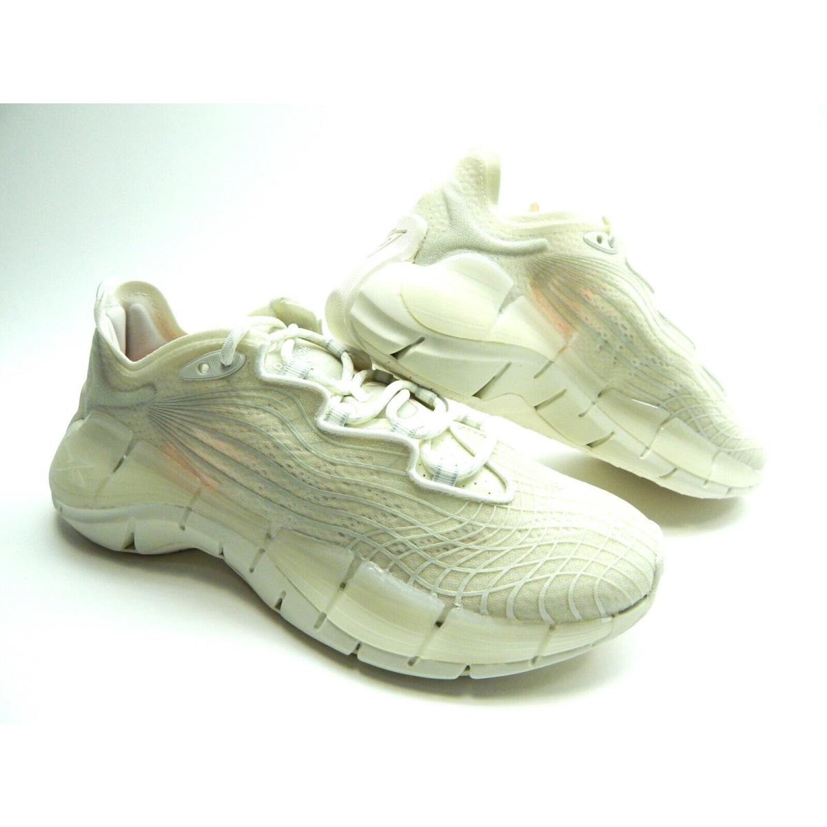 Reebok Zig Kinetica II FX9402 Chalk Pugrey 2 Athletic Women Shoes Size 8.5