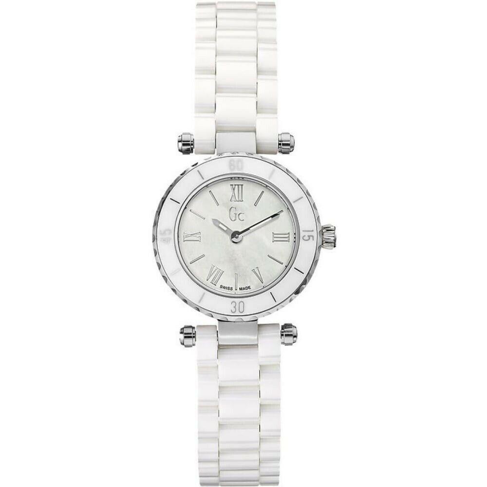 Guess Collection Women`s Watch X70007L1S Mother OF Pearl Dial Ceramic Bracelet