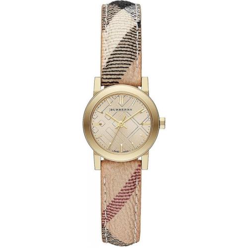 Burberry BU9219 Haymarket Check 26 mm Stainless Steel Women`s Watch