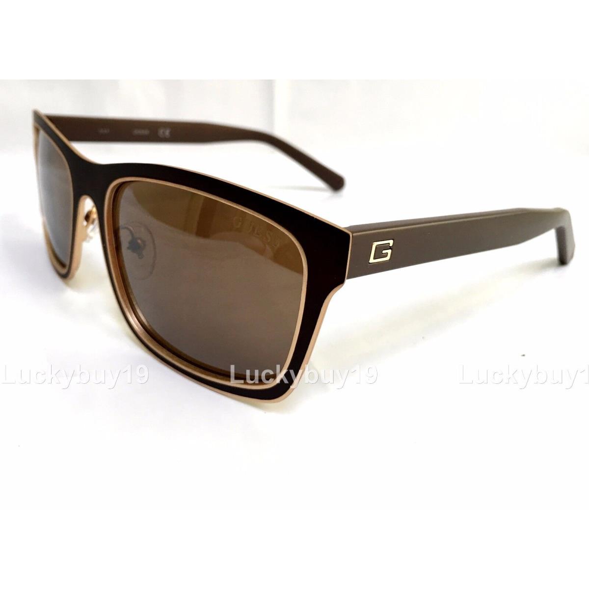 Guess GU6849 Gold Brown Sunglasses Designer /15612/ W/case