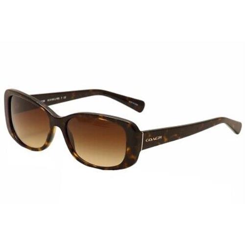 Coach Women`s HC8168 HC/8168 512013 Dark Tortoise Fashion Sunglasses 56mm